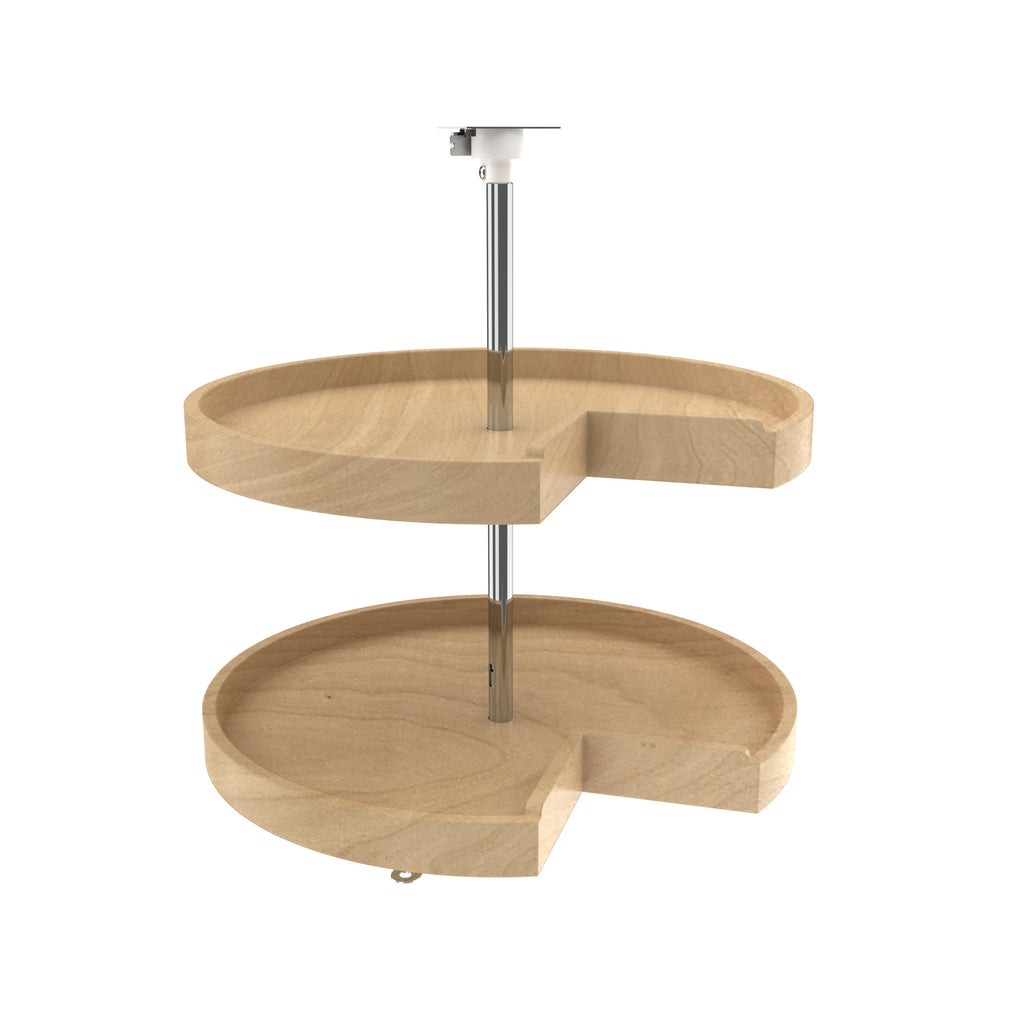 Rev-a-shelf Wood Classics Pie-Cut 2 Shelf Lazy Susan