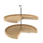 Rev-a-shelf Wood Classics Pie-Cut 2 Shelf Lazy Susan 31" Diameter