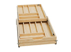 Rev-a-shelf Double Tiered Cutlery Drawer, 21"