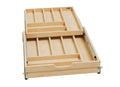 Rev-a-shelf Double Tiered Cutlery Drawer, 24"