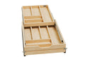Rev-a-shelf Maple Tiered Cutlery Drawer With Blumotion Soft-Close, 18"