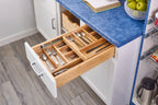 Rev-a-shelf Maple Tiered Cutlery Drawer With Blumotion Soft-Close, 21"