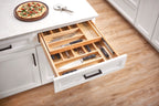 Rev-a-shelf Maple Tiered Cutlery Drawer, 24"