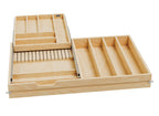 Rev-a-shelf Maple Tiered Cutlery Drawer