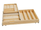 Rev-a-shelf Maple Tiered Cutlery Drawer With Blumotion Soft-Close