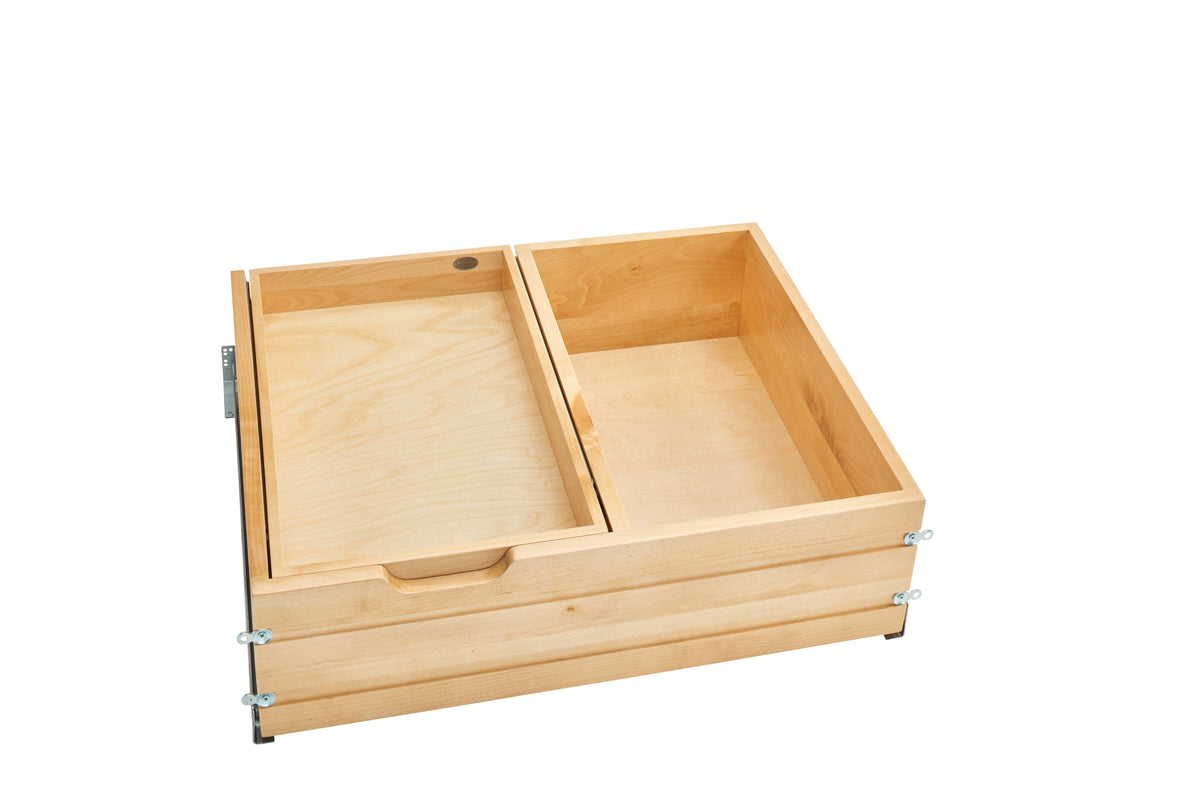 Rev-A-Shelf Maple Tiered Deep Drawer Face Frame Applicantion, 30"