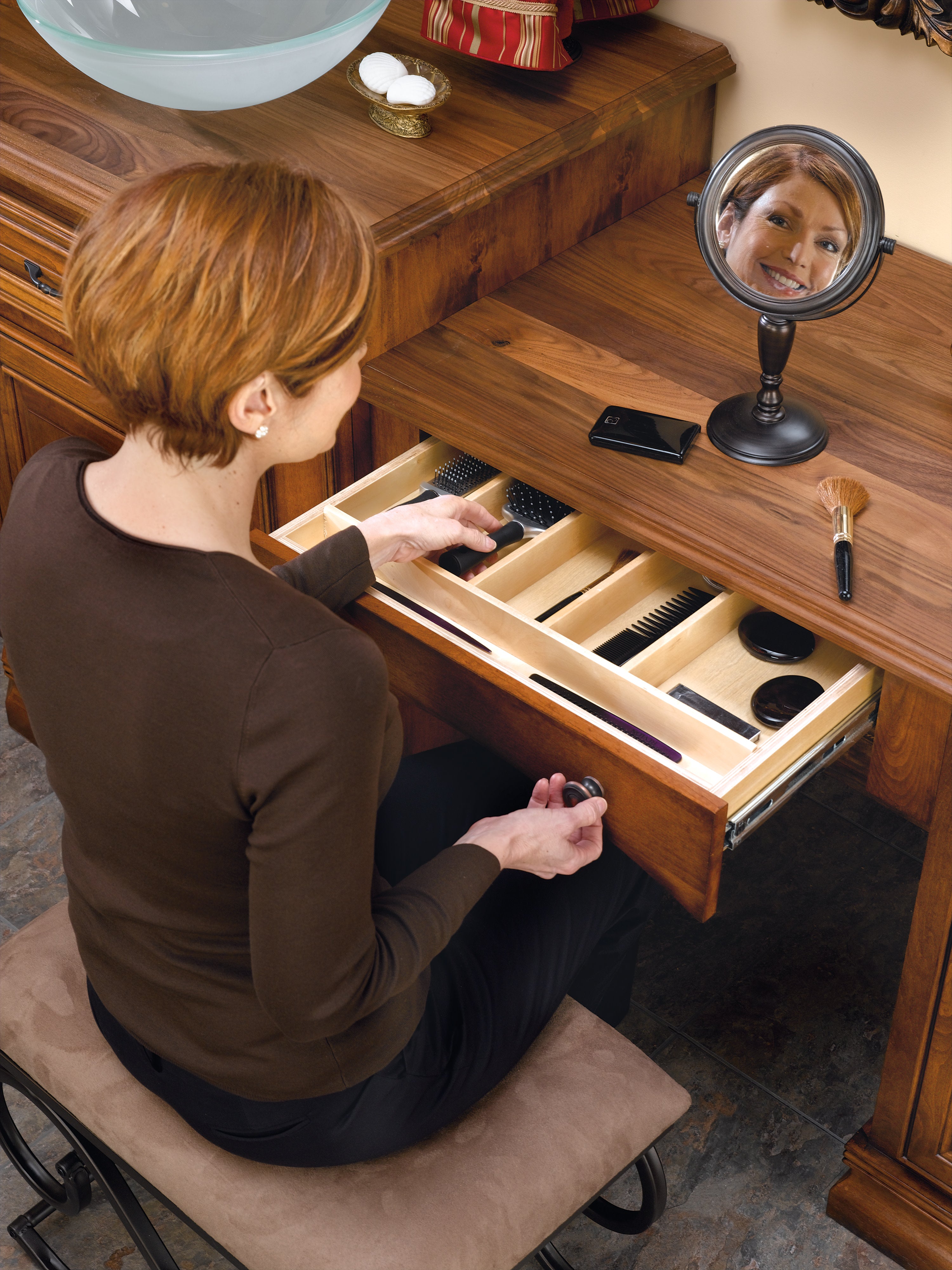 Rev-a-shelf Wood Utensil Tray Insert 24" Width
