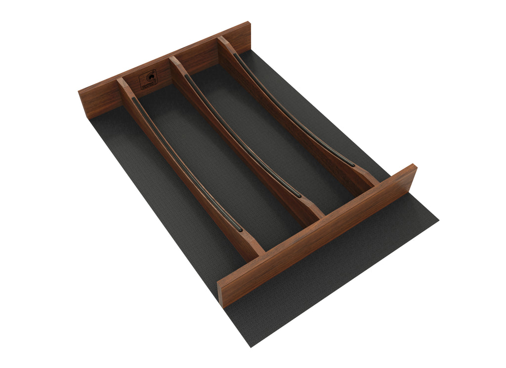 Craftsman Collection Solid Maple Utensil Drawer Insert w/ Black Accents