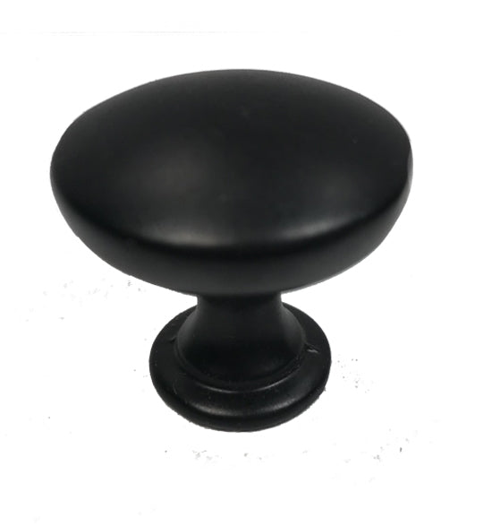 Advanced Affiliates Mushroom Knob Knob, Matte Black