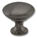 CSH Mission Knob, 1-1/4" Diameter Brushed Nickel 1-1/8" Projection