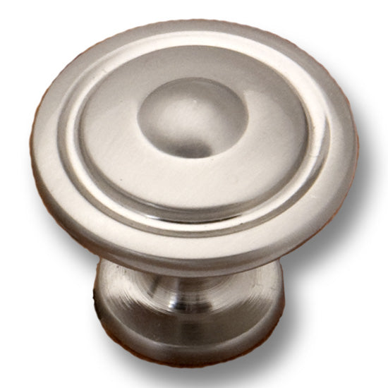 Advanced Affiliates Round Knob, Satin Nickel