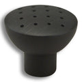 Knob Dimpled, 1-1/16" Diameter, 15/16" Projection, Oil Brushed Bronze