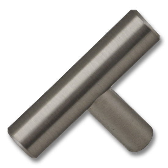 Pride Industrial Bar Pull Knob Satin Nickel 2" Diameter