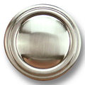 Knob, 1-3/16" Diameter, 1-1/16" Projection, Satin Nickel