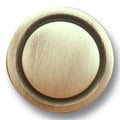 Pride Industrial Traditional Collection Knob Satin Brass 1-1/4" Diameter