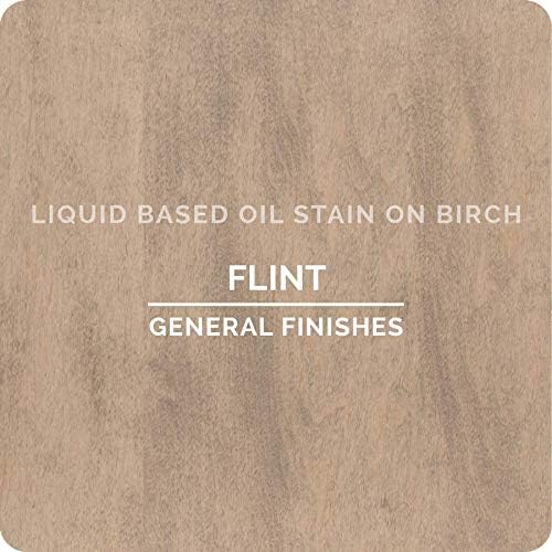 General Finishes Oil Base Stain, Flint, Half Pints
