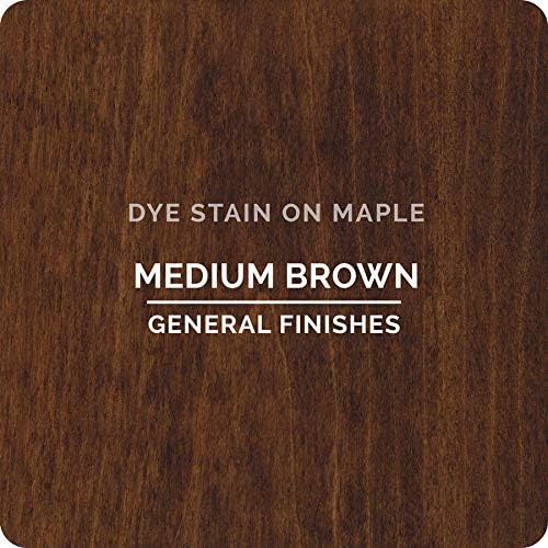 General Finishes Dye Stains, Medium Brown, Gallon
