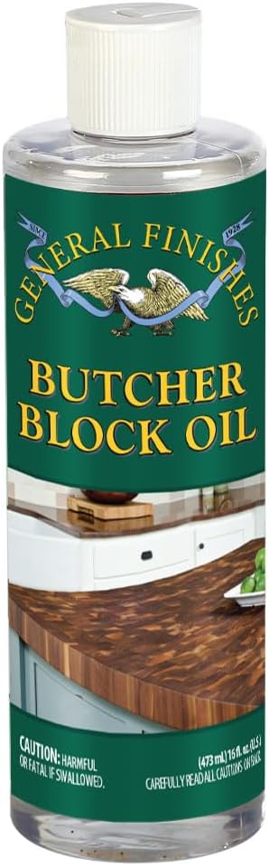 General Finishes Butcher Block Oil, 16 oz