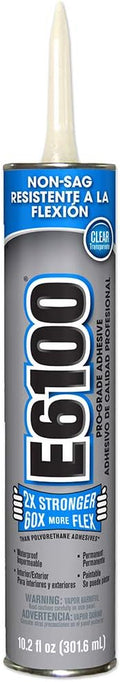 E-6000 Non-Slump Adhesive 10.2 oz Clear