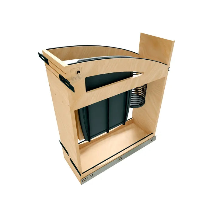Craftsman Collection Solid Maple Knife Block Pullout Organizer