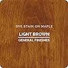 General Finishes Dye Stains, Light Brown, Gallon
