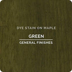 General Finishes Dye Stains, Green, Gallon
