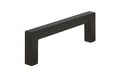 Pride Industrial Square Bar Pull Black 96 mm Center to Center