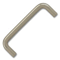 Wire Pull 3-1/2" Center to Center Polished Brass