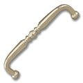 Pull, 96mm Center-to-Center, 1-1/4" Projection,  Polished Brass