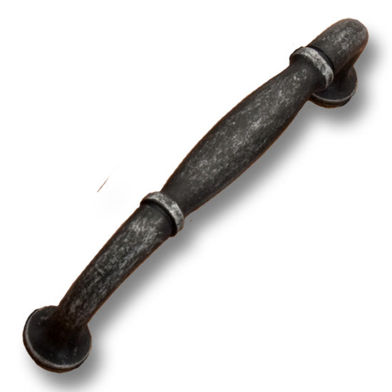 Pull, 3" Center-to-Center, 1-3/16" Projection, Swedish Iron
