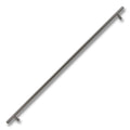 Pride Industrial Bar Pull 544 mm Center to Center Satin Nickel