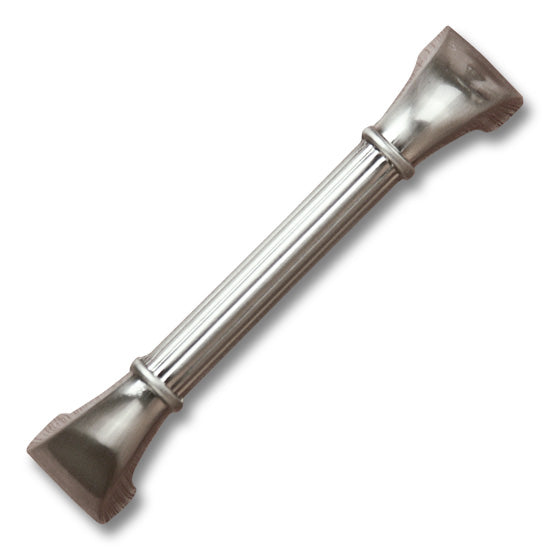 Pull, 96mm Center, 1-1/4" Projection, Satin Nickel