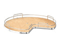 Rev-a-shelf Solid Bottom Kidney-Shaped Lazy Susan, 28"