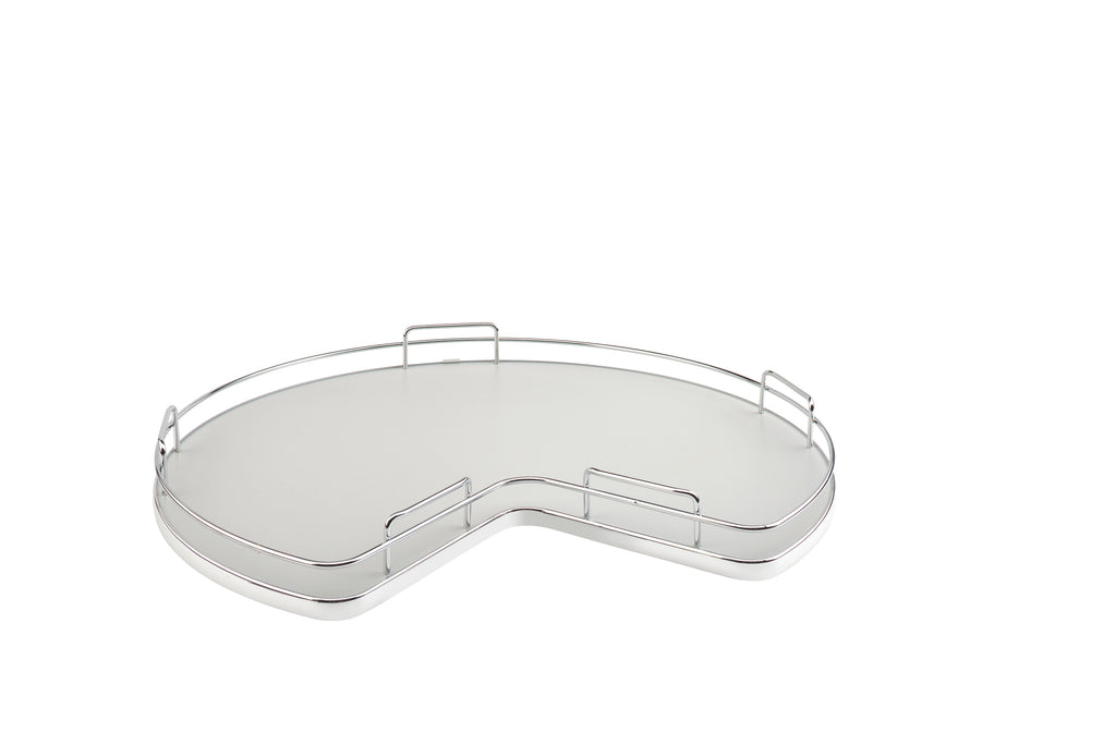 Rev-a-shelf Solid Bottom Kidney-Shaped Lazy Susan