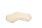 Rev-a-shelf Solid Bottom Kidney-Shaped Lazy Susan