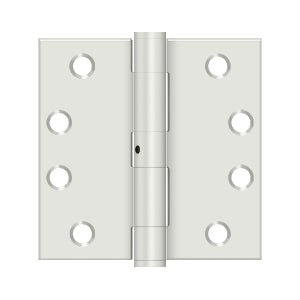Deltana 4'' x 4'' Heavy Duty Square Hinge, Thickness .129''  Non-Removable Pin