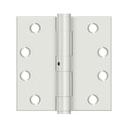 Deltana 4'' x 4'' Heavy Duty Square Hinge, Thickness .129''  Non-Removable Pin