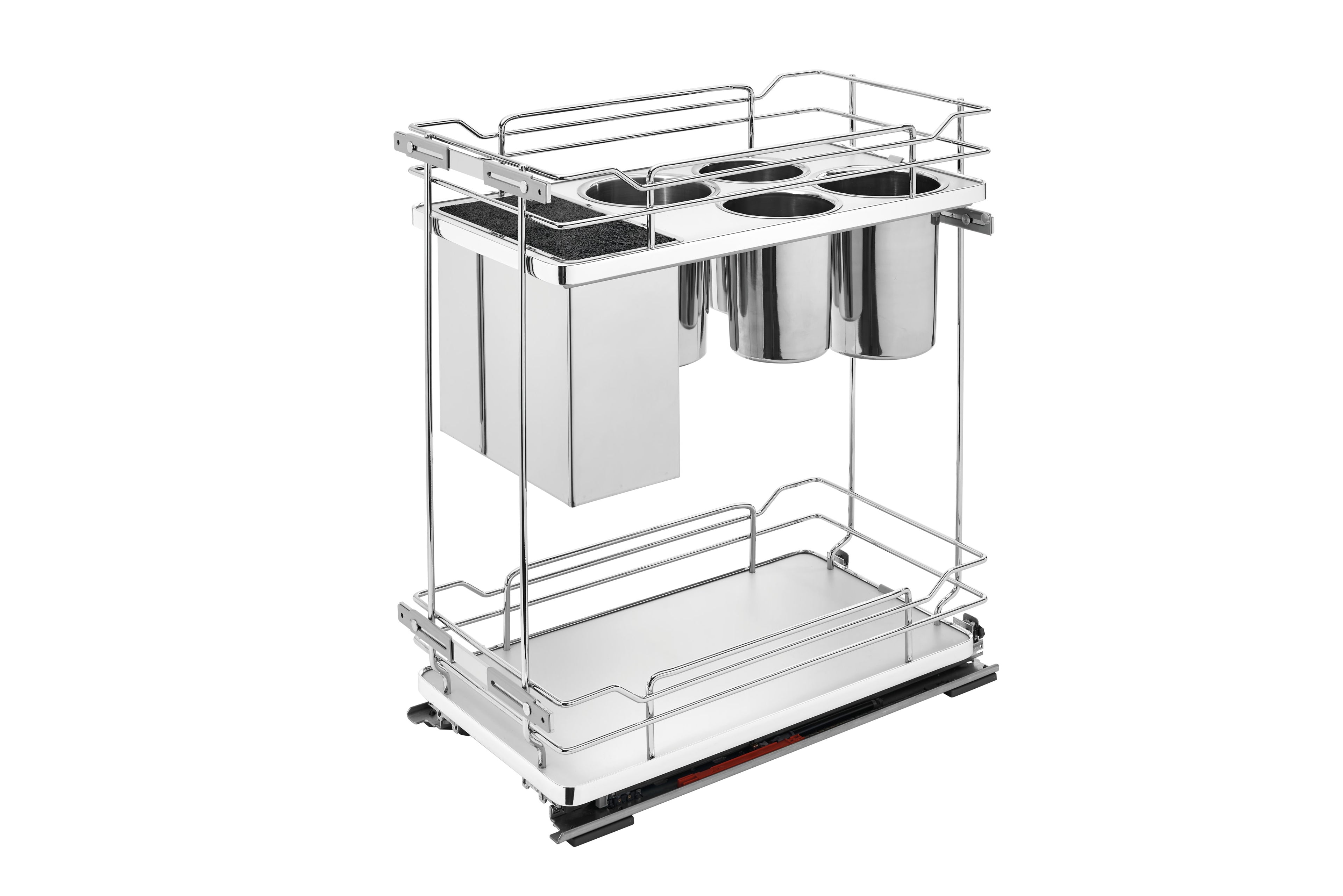 Rev-a-shelf Two-Tier Pullout Wire Knife Block