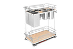Rev-a-shelf Two-Tier Pullout Wire Knife Block