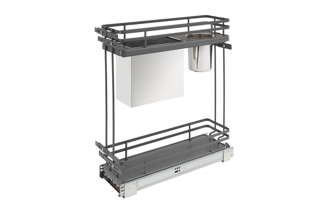 Rev-a-shelf Two-Tier Pullout Wire Knife Block
