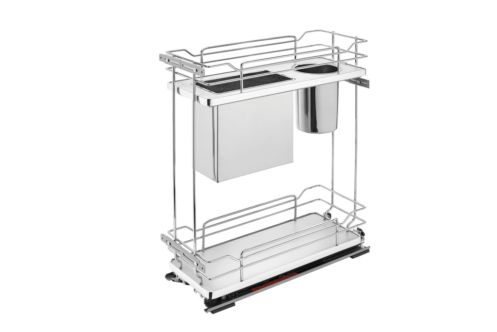 Rev-a-shelf Two-Tier Pullout Wire Knife Block