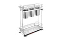 Rev-a-shelf Contemporary Base Cabinet Pullout With Utensil Bins