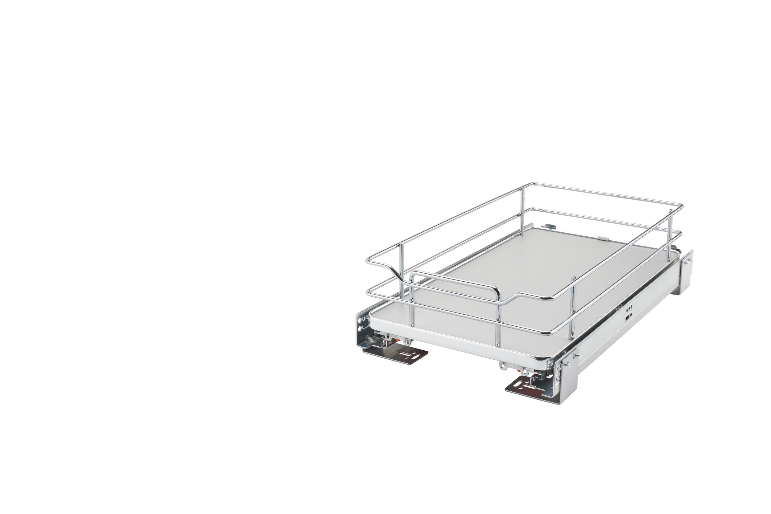 Rev-a-shelf Solid Bottom Pullout Basket With Blum Soft-Close