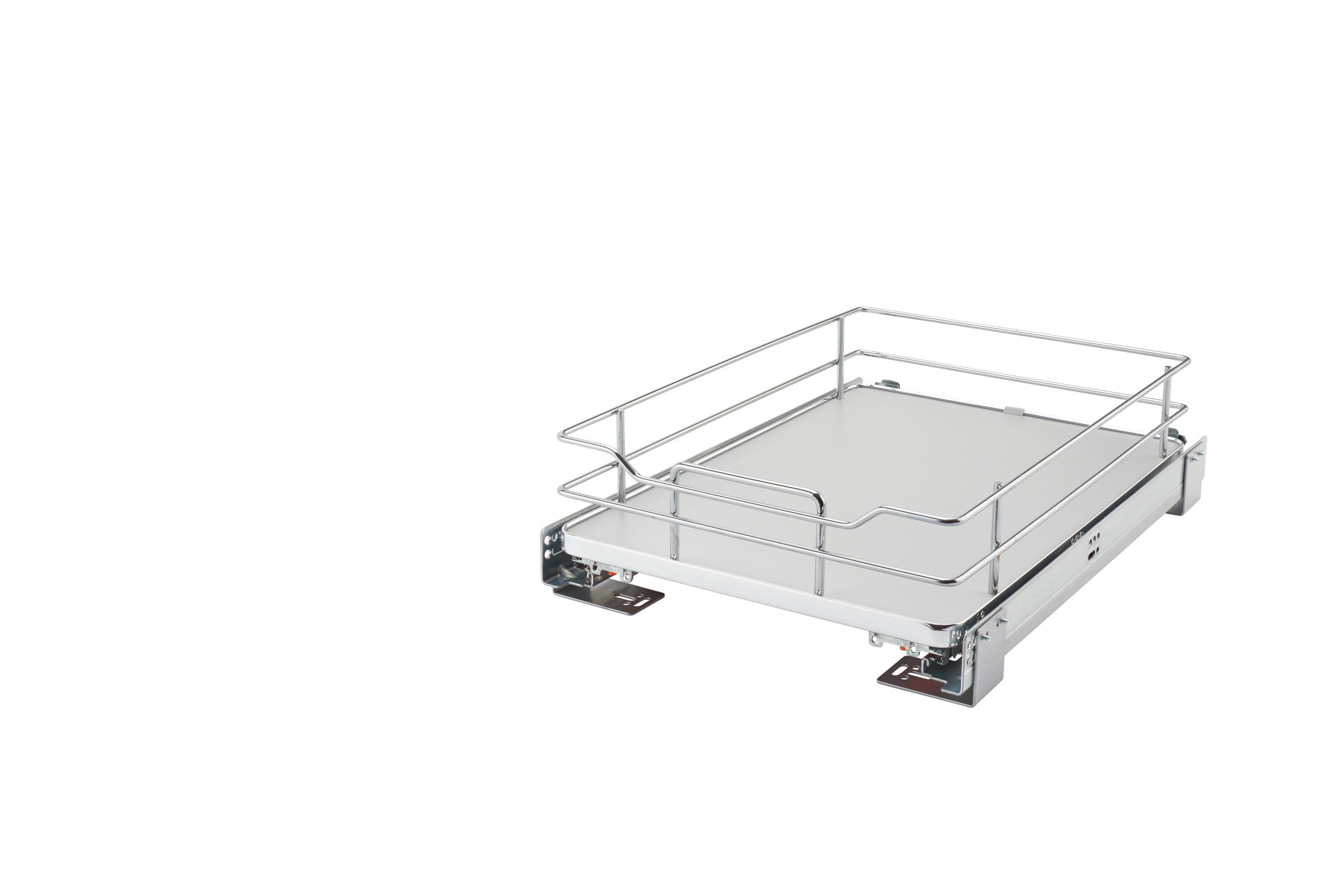 Rev-a-shelf Solid Bottom Pullout Basket With Blum Soft-Close