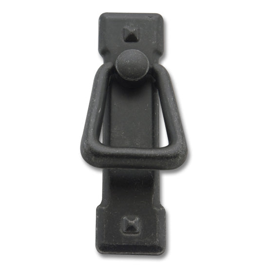 CSH Drop Pull With Backplate 2-7/32" Center-to Center