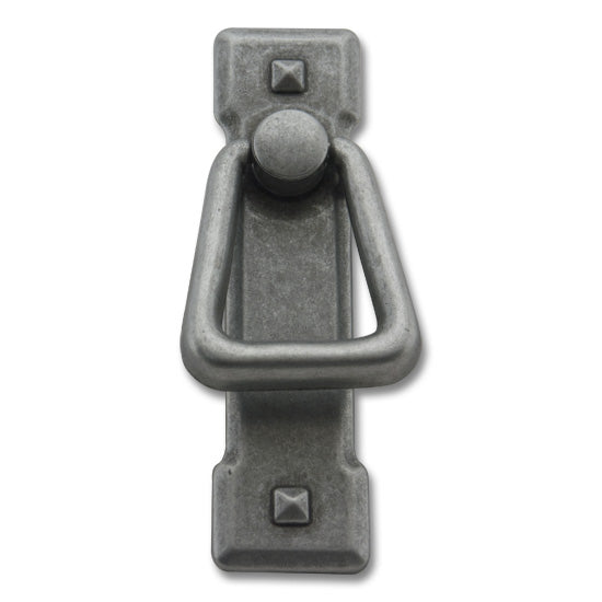 CSH Drop Pull With Backplate 2-7/32" Center-to Center