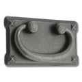 CSH Mission Bail Pull With Backplate 3" Center-to-Center