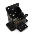 Folding Table Leg Bracket, Heavy Duty, Unhanded, 2-9/16" Width x 2"Height, Steel, Bronze Plated
