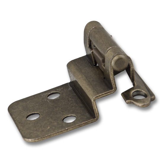 Cabinet Hinge 3/8" Inset Semi-Concealed Self Closing