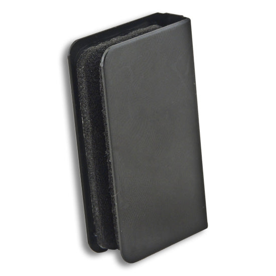 Catch Glass Door Slip-On  Black 3/16' " - 1/4" Glass, Multiples of 200